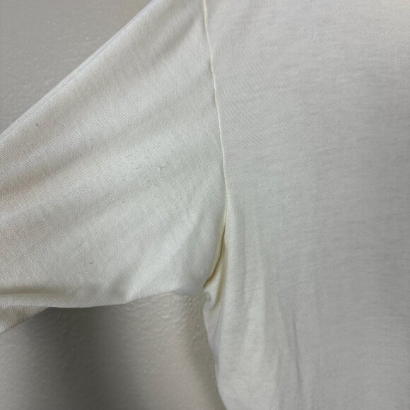 Patagonia Capilene Quarter Zip Pullover Top Cream Size XL - Picture 4 of 5